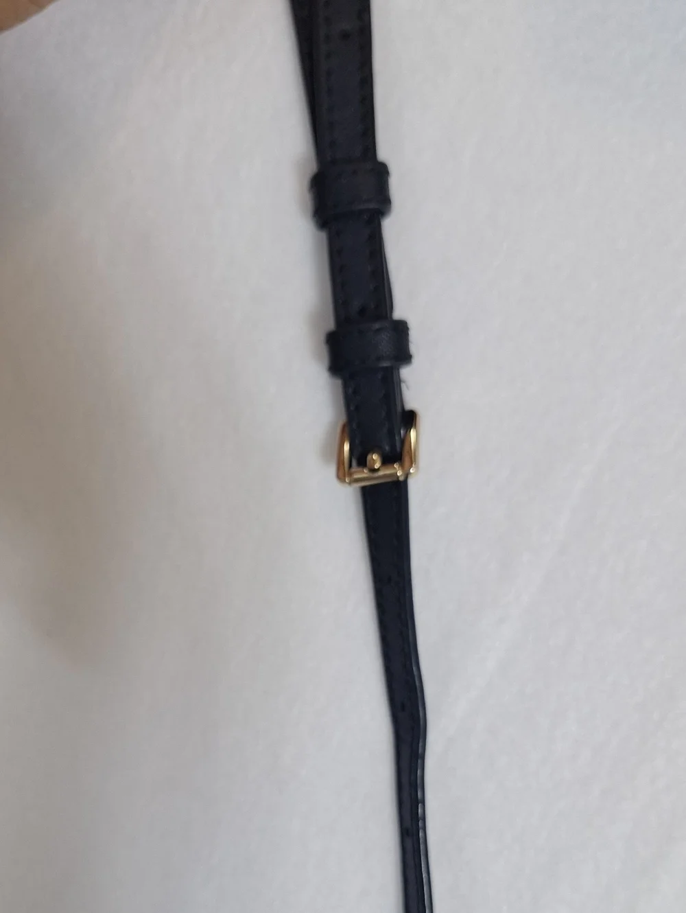 Michael Kors Black Crossbody Bag with Gold Hardware